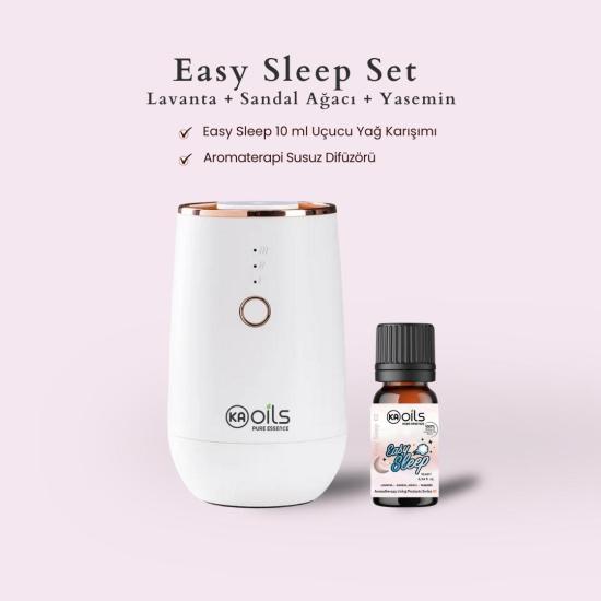 Aromaterapi Uyku Seti | Easy Sleep Yağ ve Difüzör